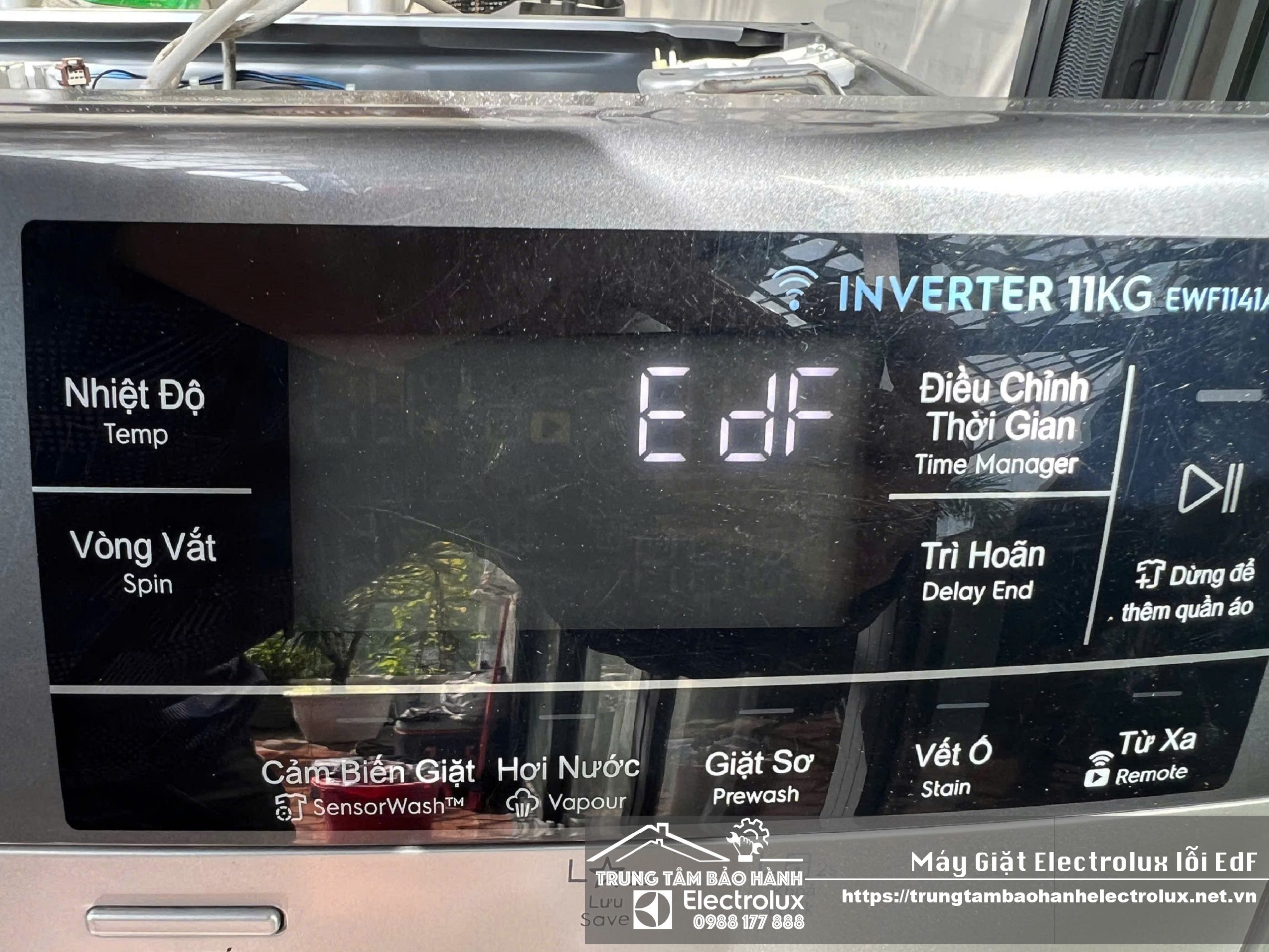 Máy giặt Electrolux lỗi EdF vì lý do gì?