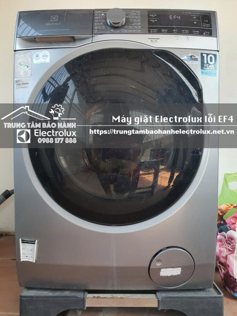 Sửa máy giặt Electrolux lỗi EF4